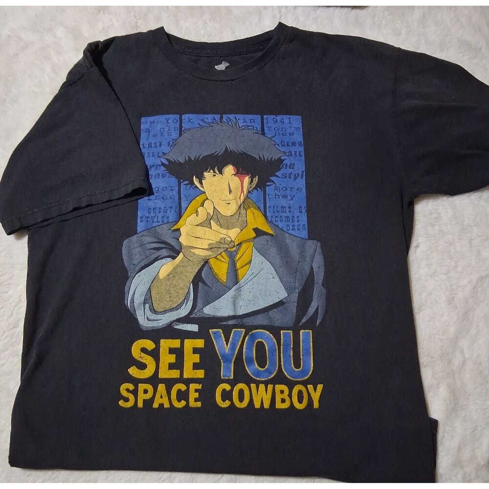Cowboy Bebop See You Space Cowboy Anime T-Shirt sz medium